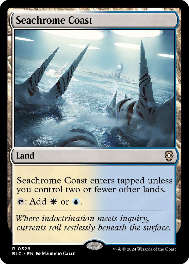 Seachrome Coast [Bloomburrow Commander] | Tabernacle Games