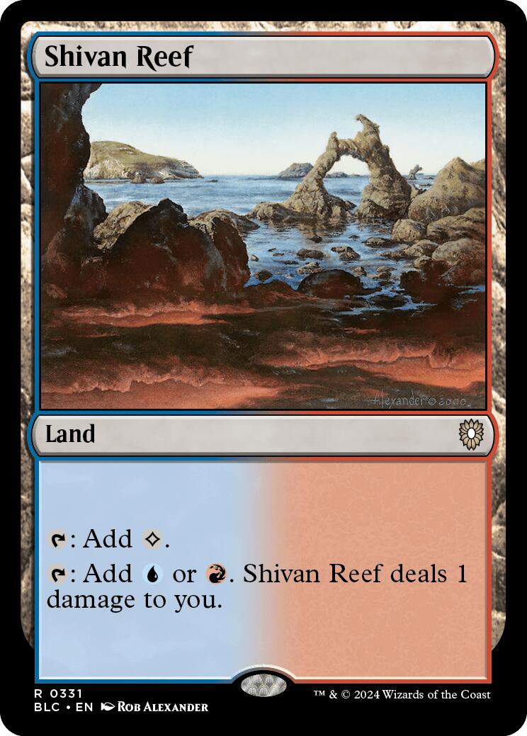 Shivan Reef [Bloomburrow Commander] | Tabernacle Games