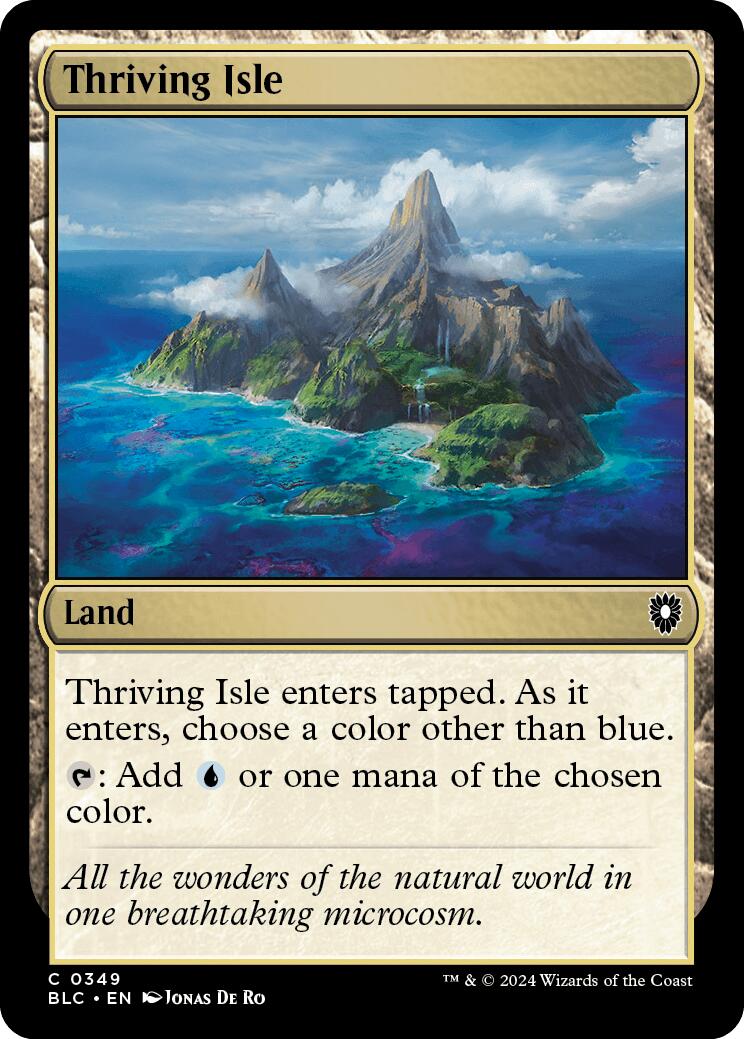 Thriving Isle [Bloomburrow Commander] | Tabernacle Games
