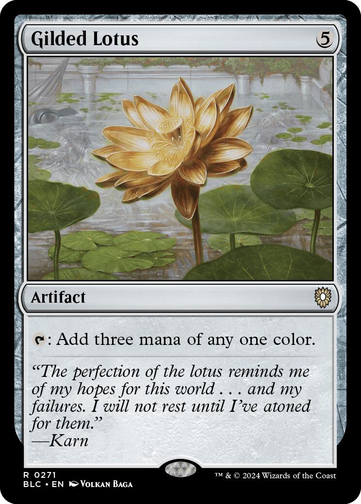 Gilded Lotus [Bloomburrow Commander] | Tabernacle Games