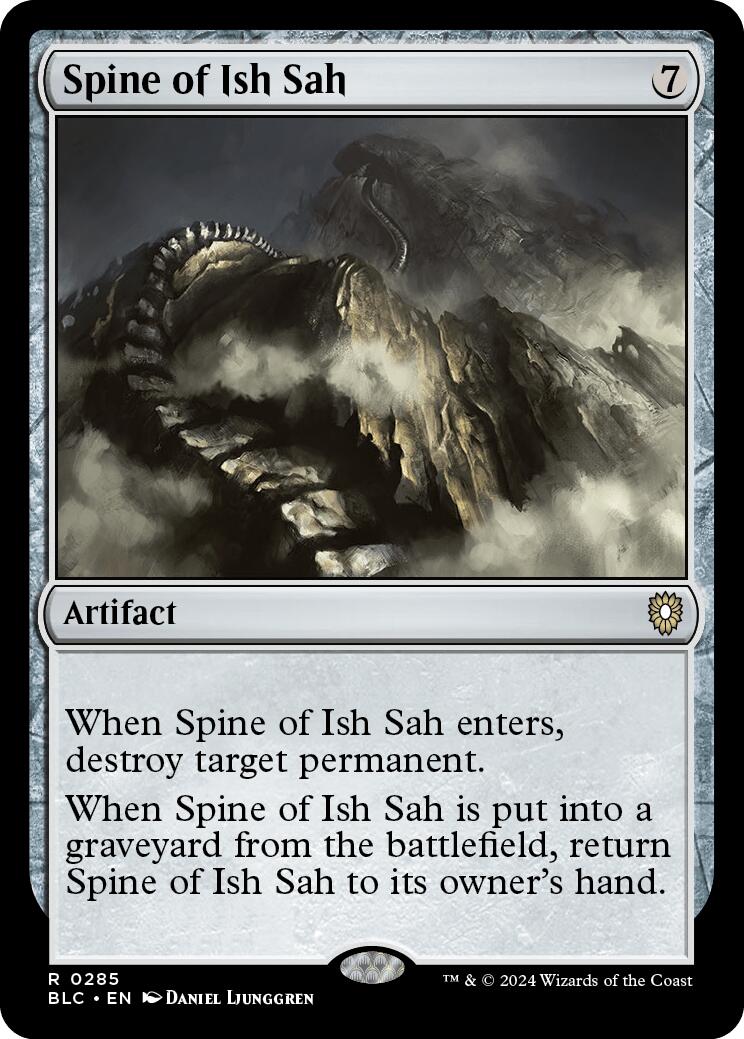 Spine of Ish Sah [Bloomburrow Commander] | Tabernacle Games