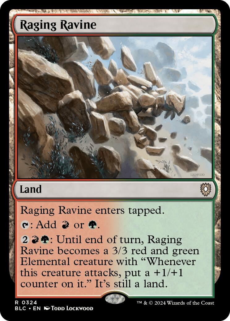 Raging Ravine [Bloomburrow Commander] | Tabernacle Games
