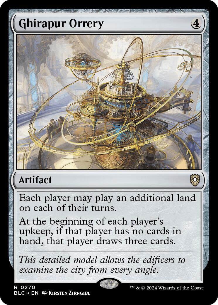 Ghirapur Orrery [Bloomburrow Commander] | Tabernacle Games