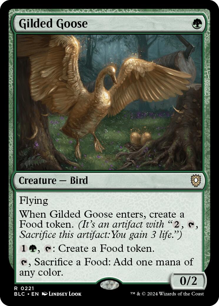 Gilded Goose [Bloomburrow Commander] | Tabernacle Games