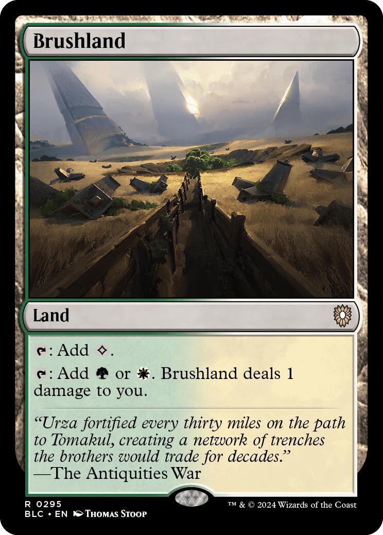 Brushland [Bloomburrow Commander] | Tabernacle Games