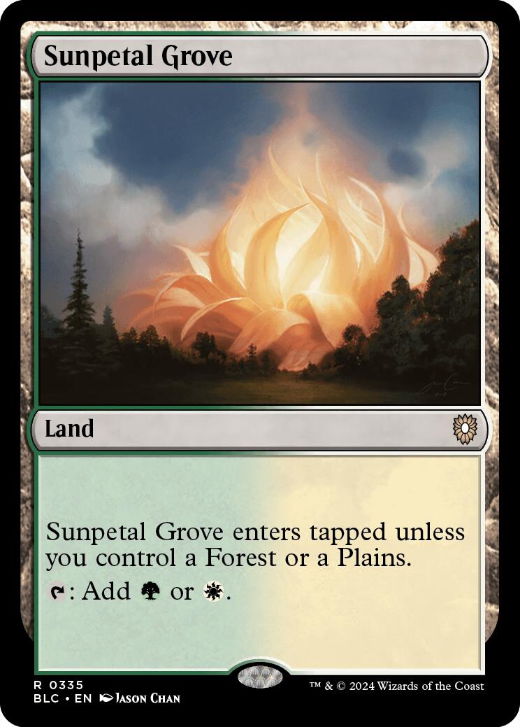 Sunpetal Grove [Bloomburrow Commander] | Tabernacle Games