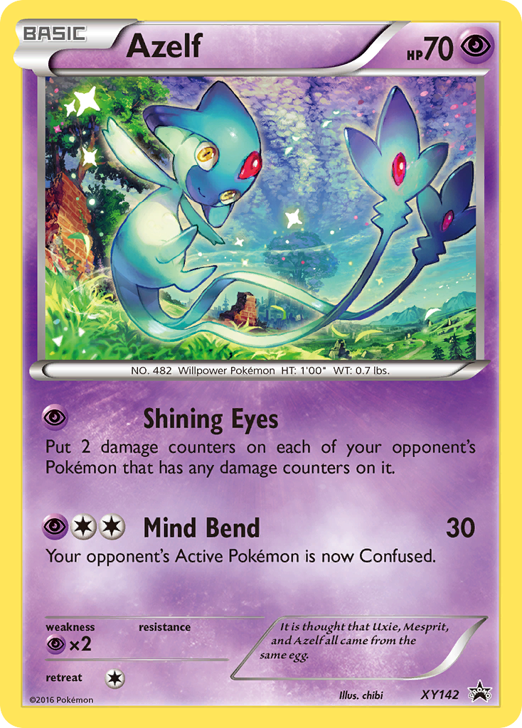 Azelf (XY142) [XY: Black Star Promos] | Tabernacle Games