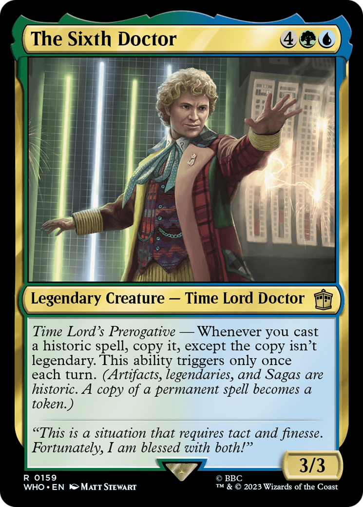 The Sixth Doctor [Doctor Who] | Tabernacle Games