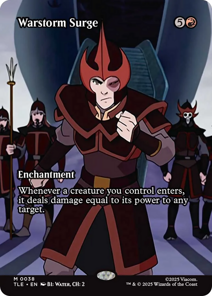 Warstorm Surge (Borderless) [Avatar: The Last Airbender: Eternal-Legal] | Tabernacle Games