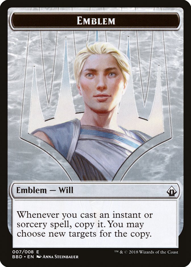 Will Kenrith Emblem [Battlebond Tokens] | Tabernacle Games