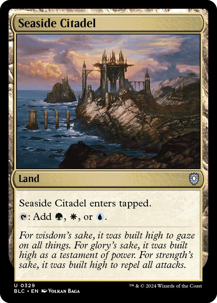 Seaside Citadel [Bloomburrow Commander] | Tabernacle Games