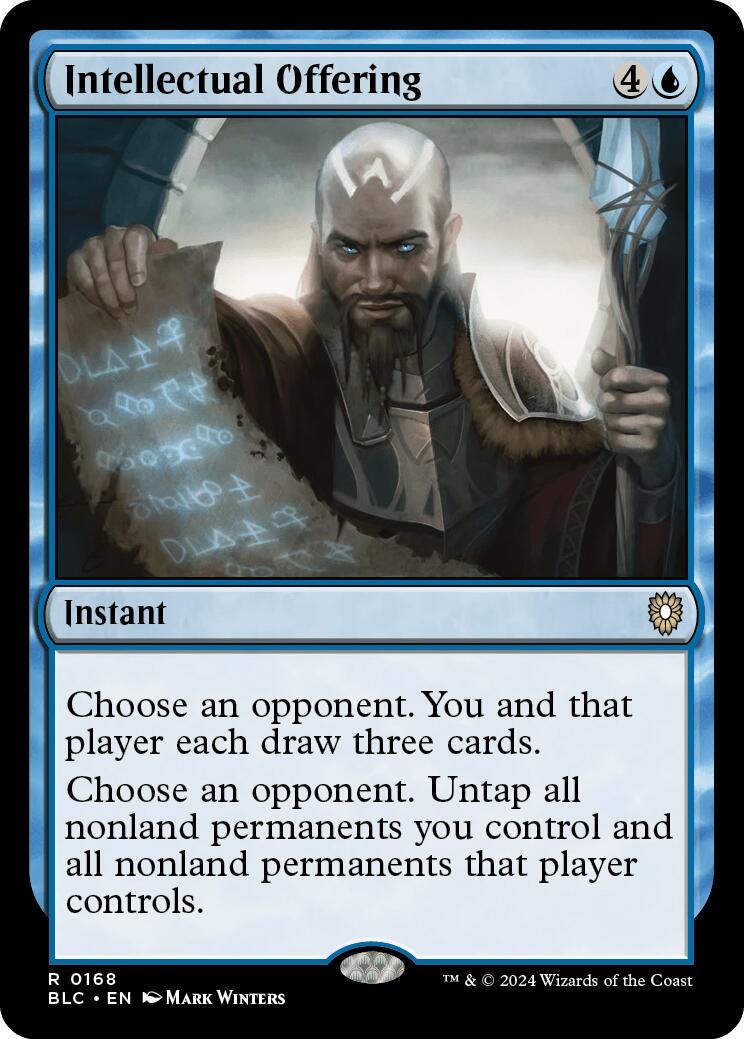 Intellectual Offering [Bloomburrow Commander] | Tabernacle Games
