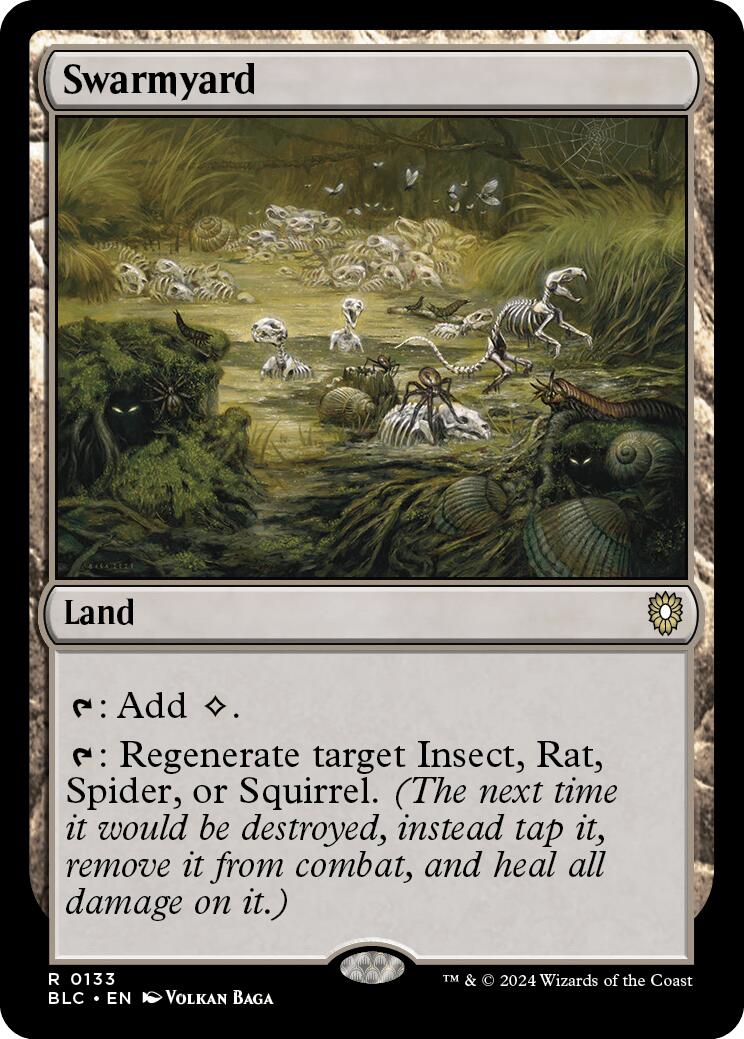 Swarmyard [Bloomburrow Commander] | Tabernacle Games