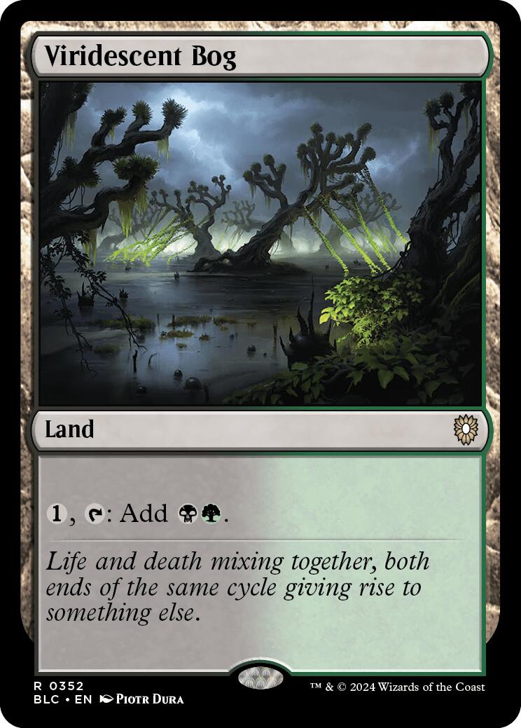 Viridescent Bog [Bloomburrow Commander] | Tabernacle Games