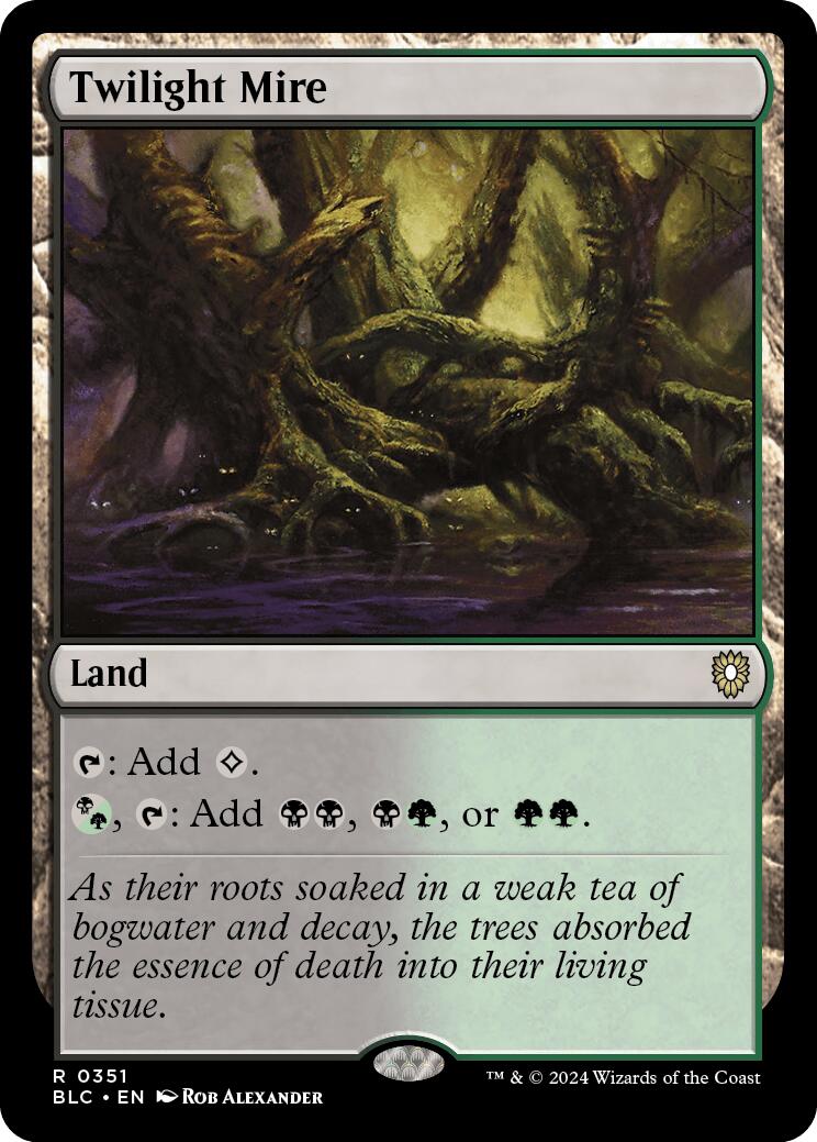 Twilight Mire [Bloomburrow Commander] | Tabernacle Games