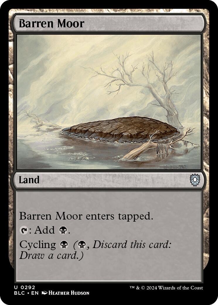 Barren Moor [Bloomburrow Commander] | Tabernacle Games