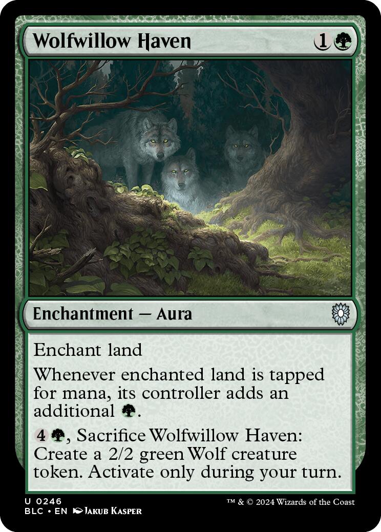 Wolfwillow Haven [Bloomburrow Commander] | Tabernacle Games