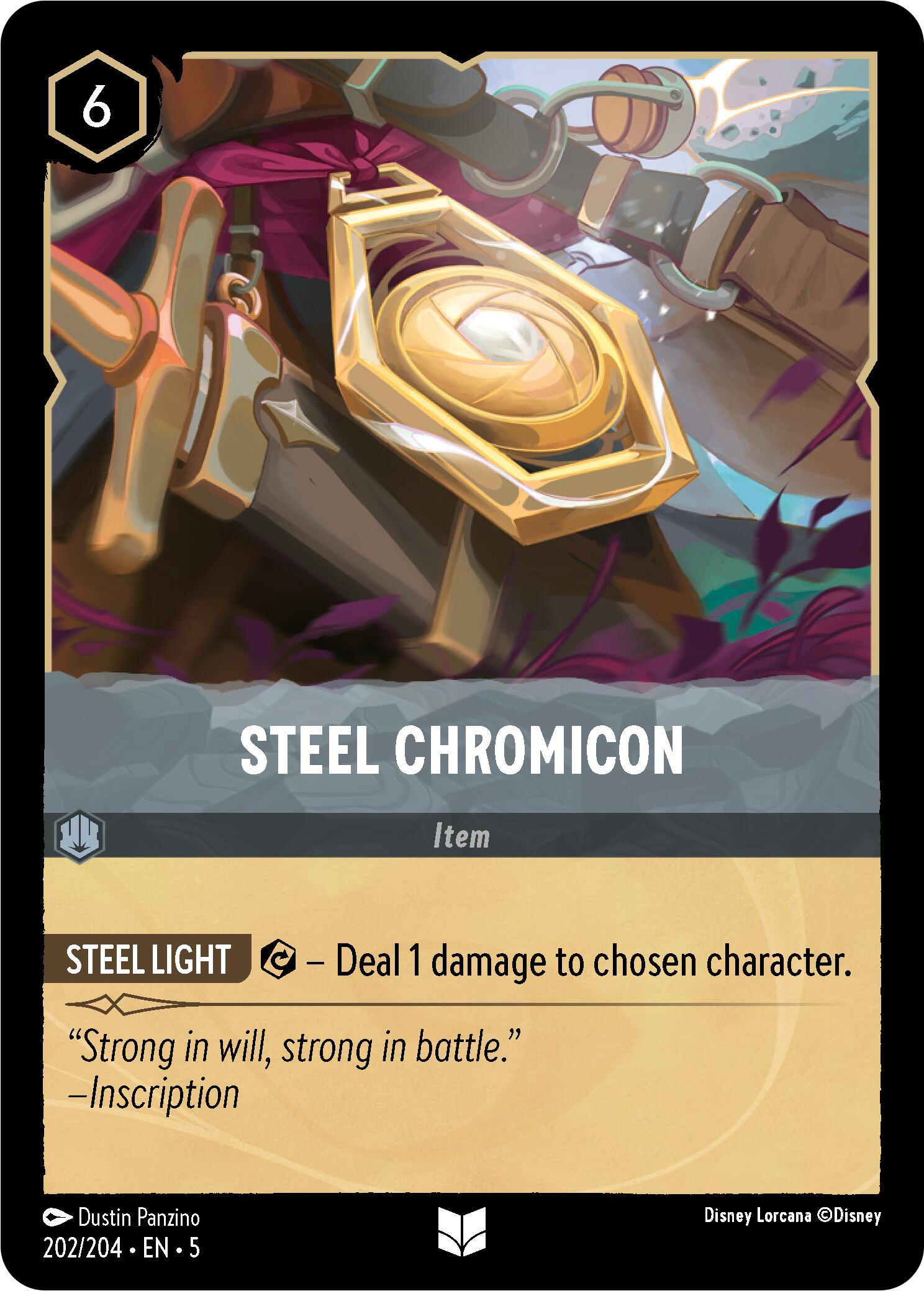 Steel Chromicon (202/204) [Shimmering Skies] | Tabernacle Games