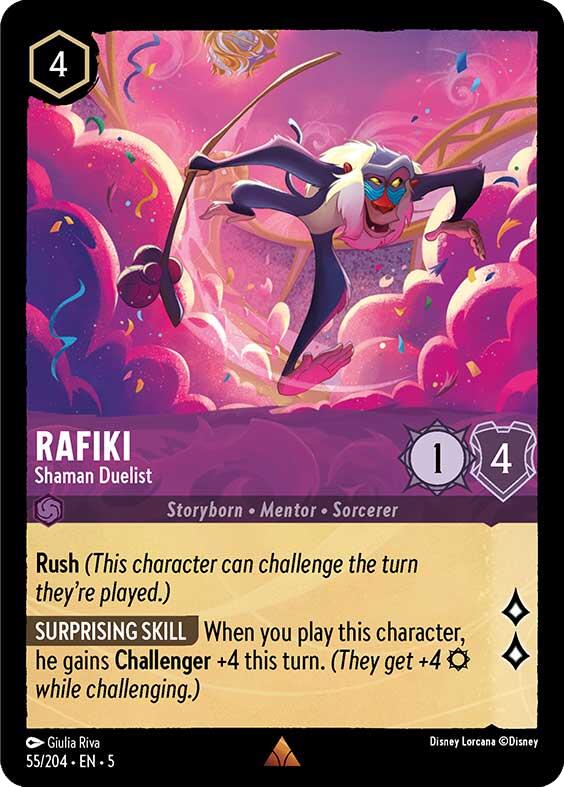 Rafiki - Shaman Duelist (55/204) [Shimmering Skies] | Tabernacle Games
