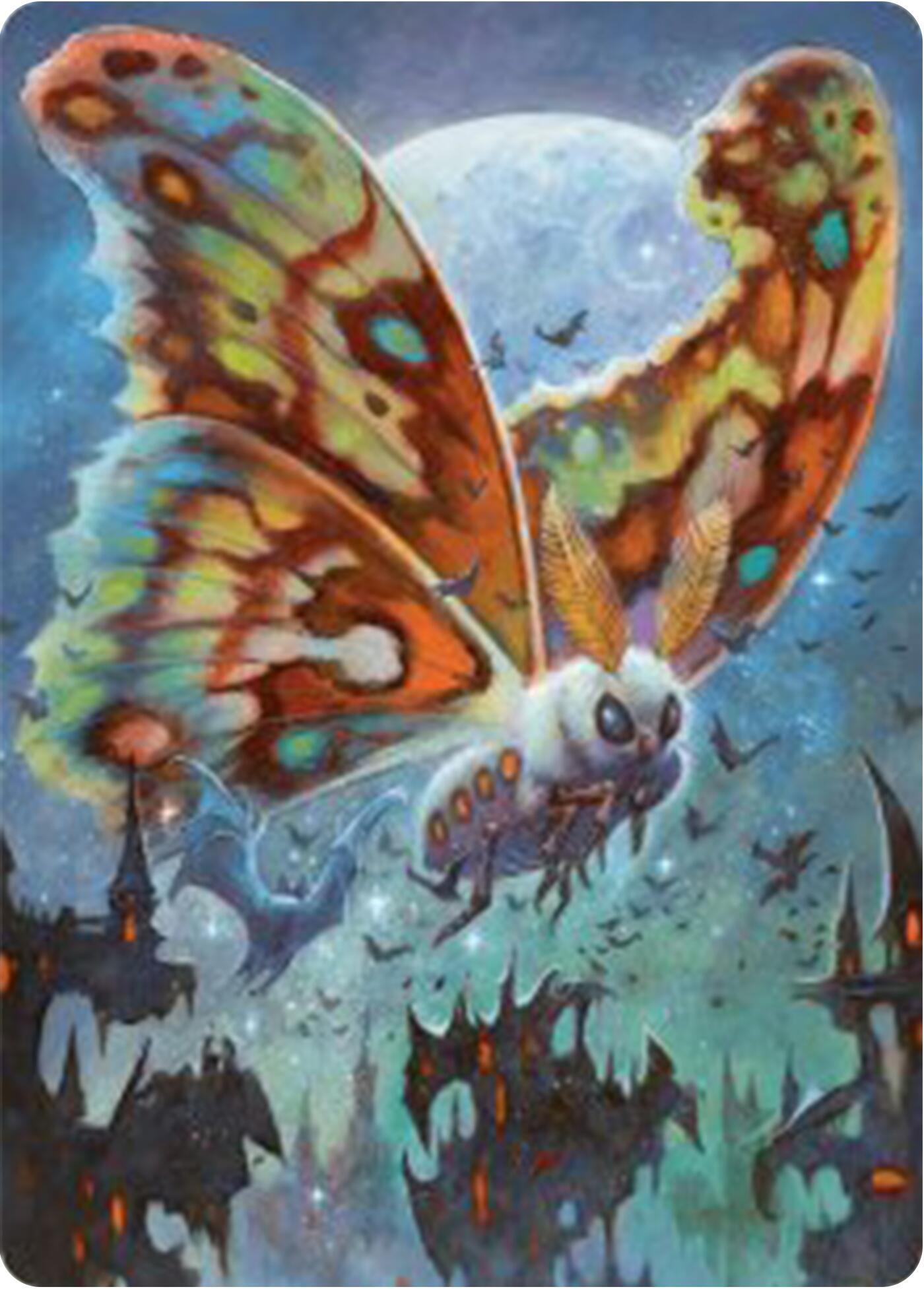 Luminous Broodmoth Art Card [Bloomburrow Art Series] | Tabernacle Games