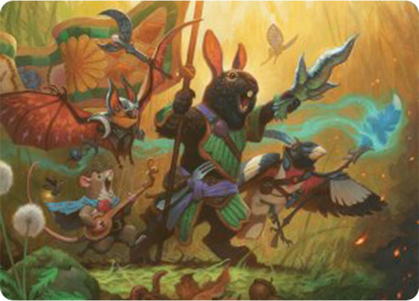 Valley Questcaller Art Card [Bloomburrow Art Series] | Tabernacle Games