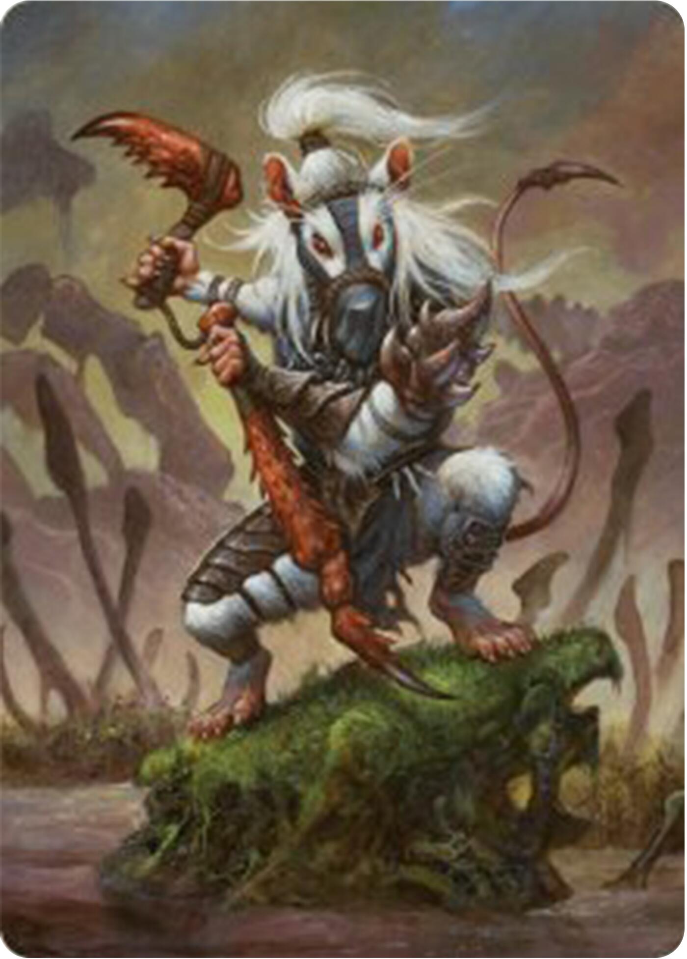 Ink-Eyes, Servant of Oni Art Card [Bloomburrow Art Series] | Tabernacle Games