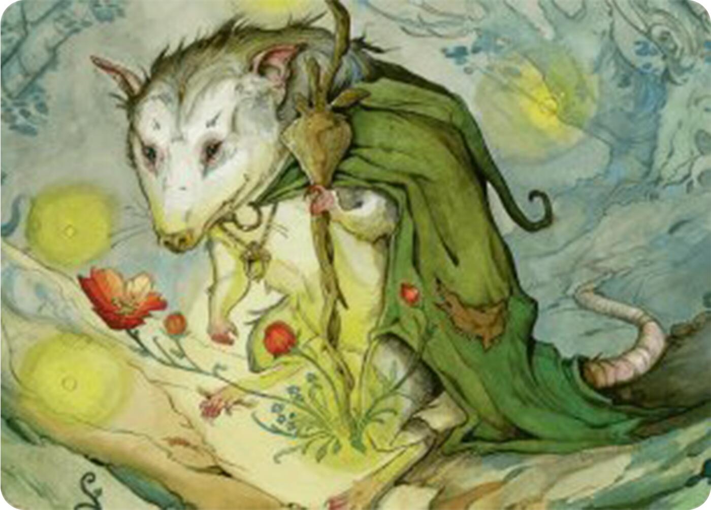 Tender Wildguide Art Card [Bloomburrow Art Series] | Tabernacle Games