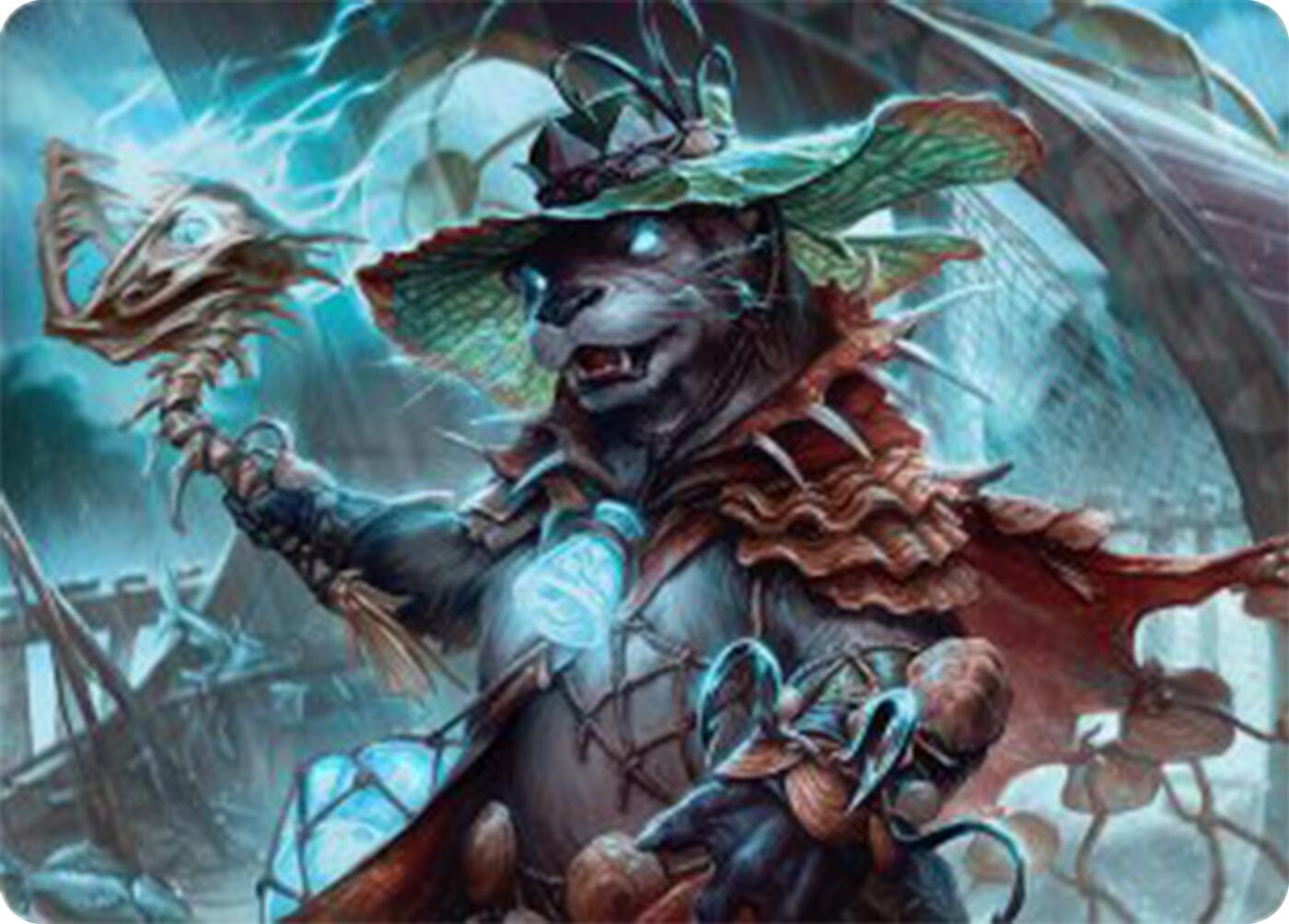 Tempest Angler Art Card [Bloomburrow Art Series] | Tabernacle Games