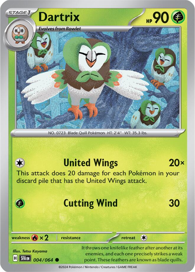 Dartrix (004/064) [Scarlet & Violet: Shrouded Fable] | Tabernacle Games