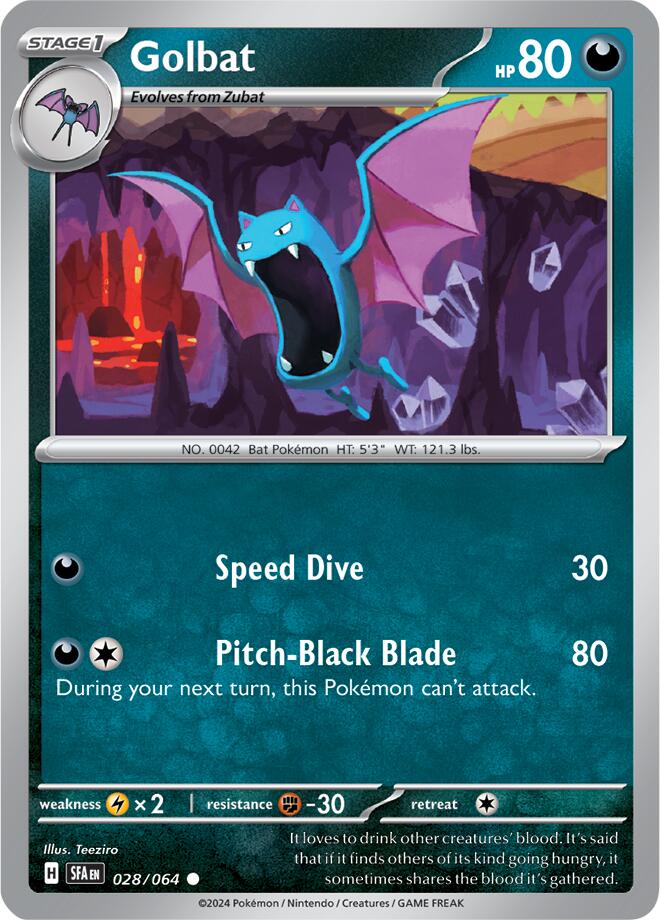 Golbat (028/064) [Scarlet & Violet: Shrouded Fable] | Tabernacle Games