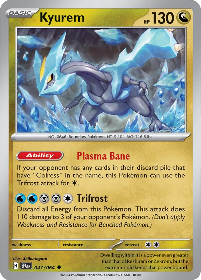 Kyurem (047/064) [Scarlet & Violet: Shrouded Fable] | Tabernacle Games