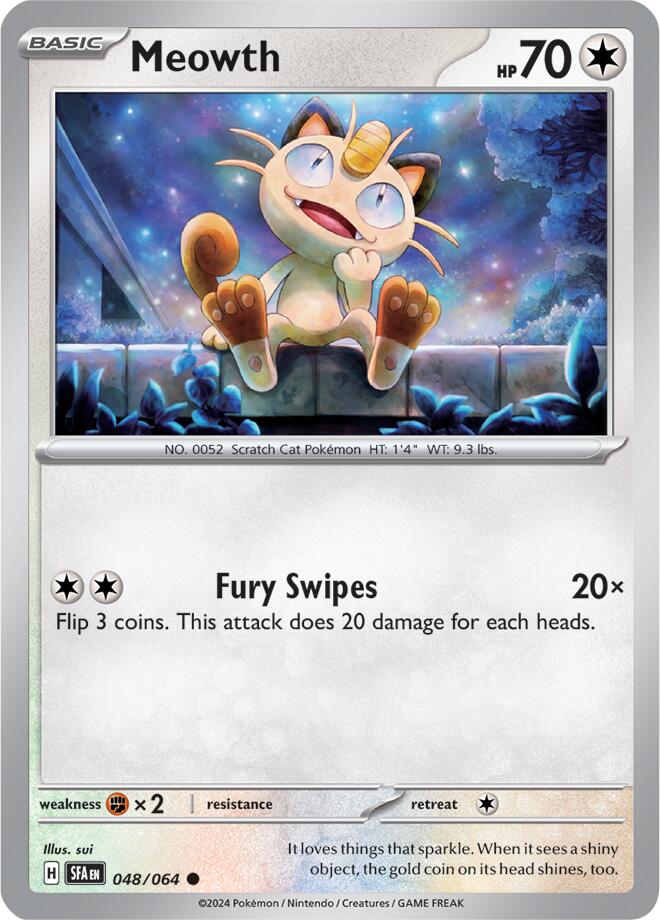 Meowth (048/064) [Scarlet & Violet: Shrouded Fable] | Tabernacle Games