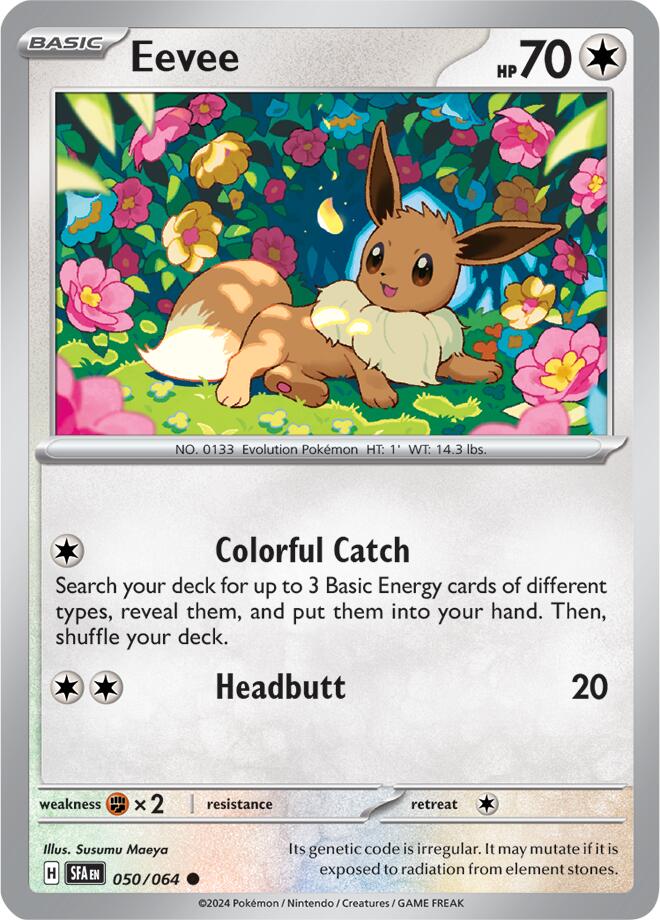 Eevee (050/064) [Scarlet & Violet: Shrouded Fable] | Tabernacle Games