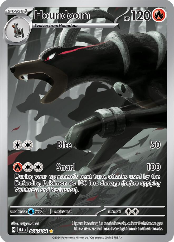 Houndoom (066/064) [Scarlet & Violet: Shrouded Fable] | Tabernacle Games