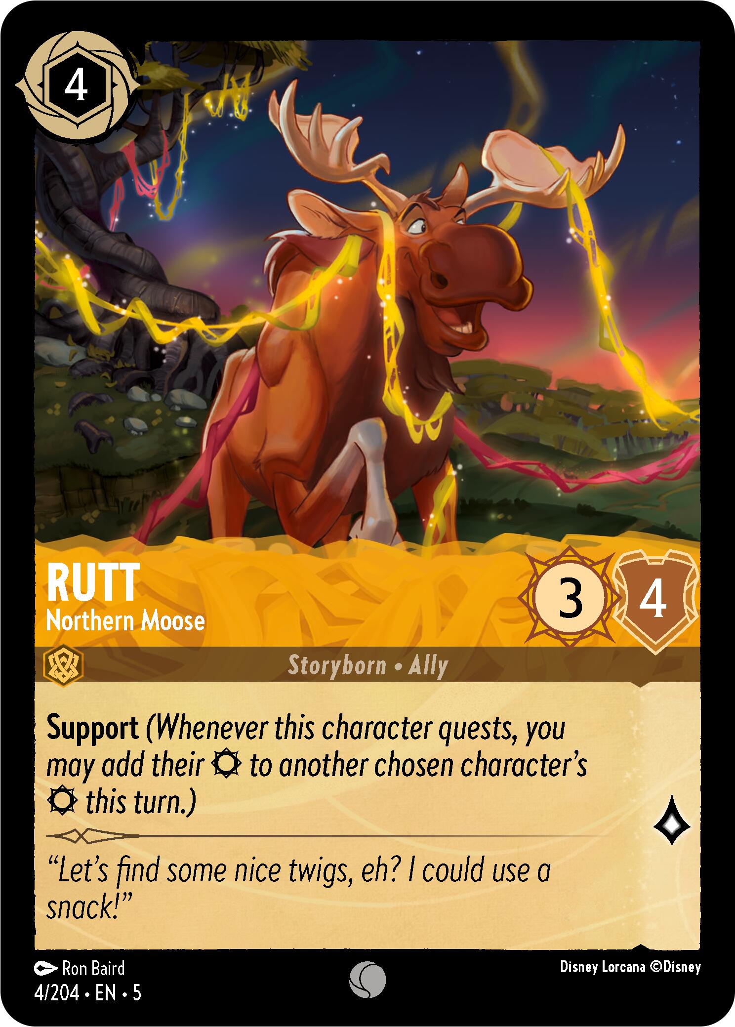 Rutt - Northern Moose (4/204) [Shimmering Skies] | Tabernacle Games