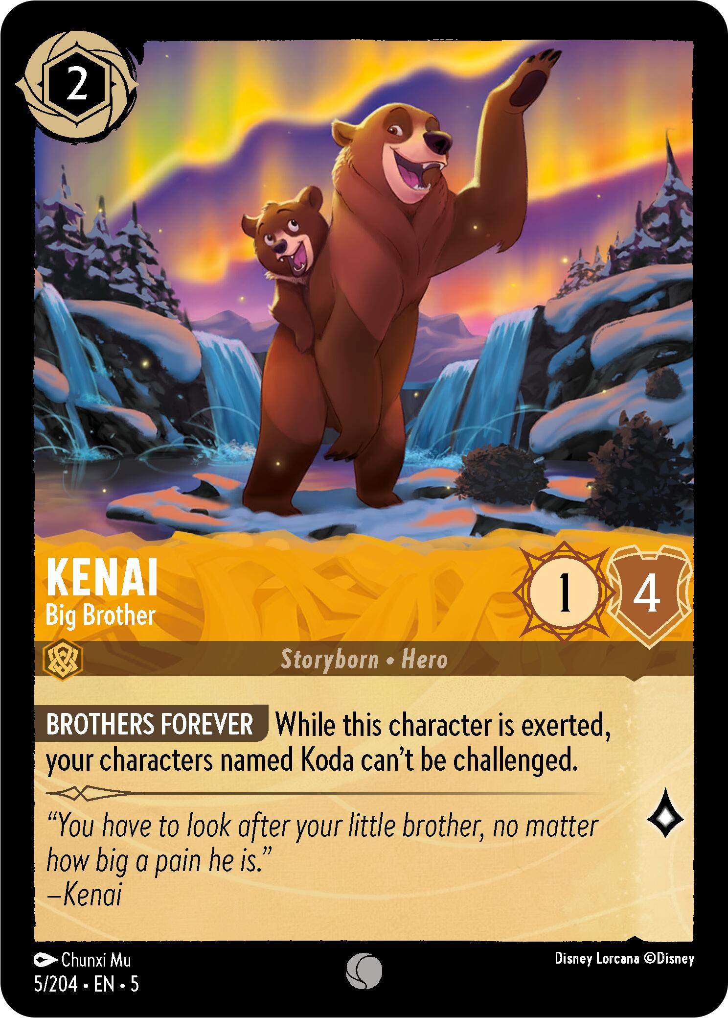 Kenai - Big Brother (5/204) [Shimmering Skies] | Tabernacle Games