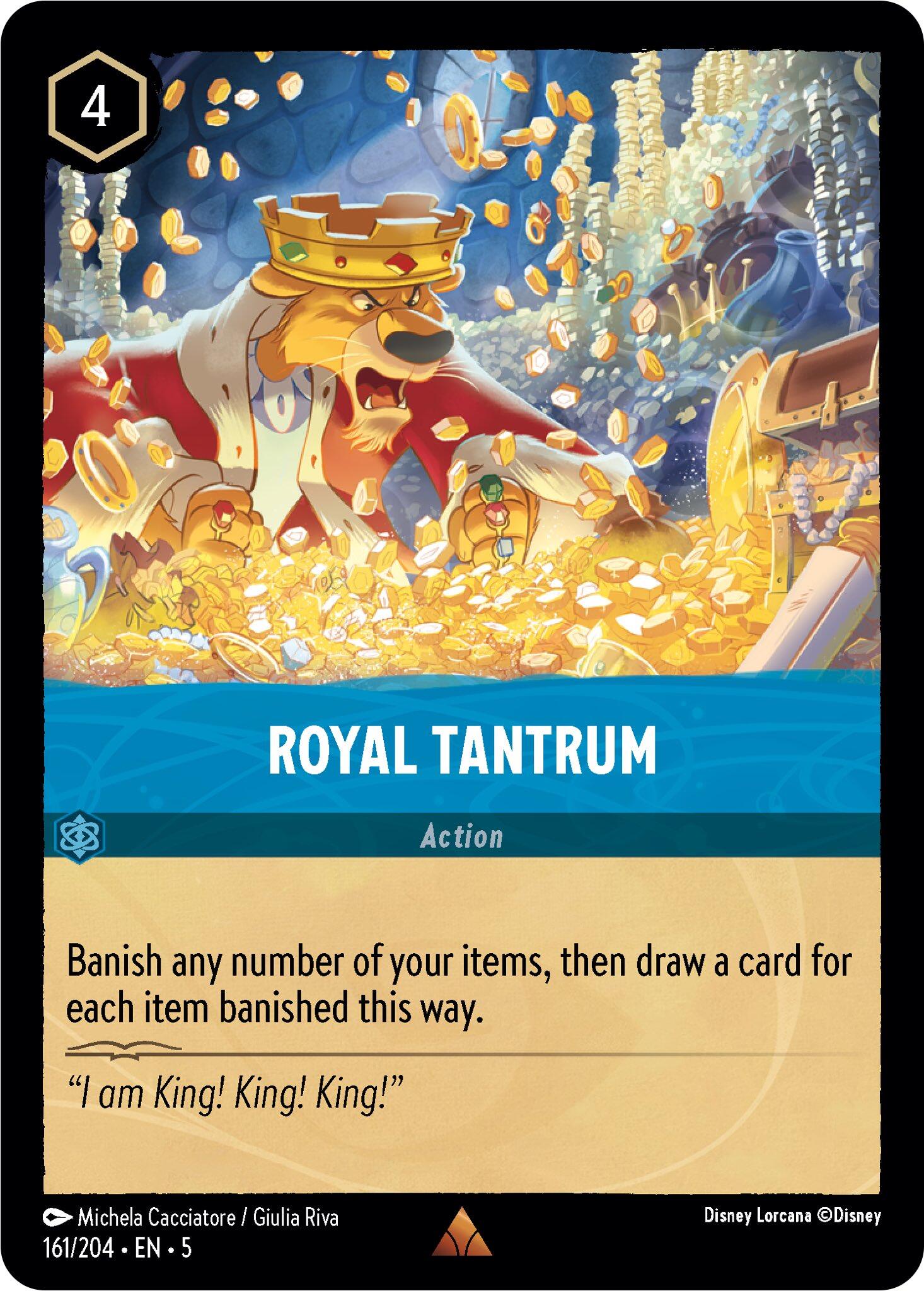 Royal Tantrum (161/204) [Shimmering Skies] | Tabernacle Games