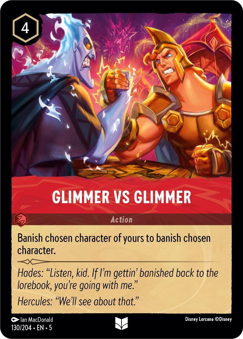 Glimmer vs Glimmer (130/204) [Shimmering Skies] | Tabernacle Games