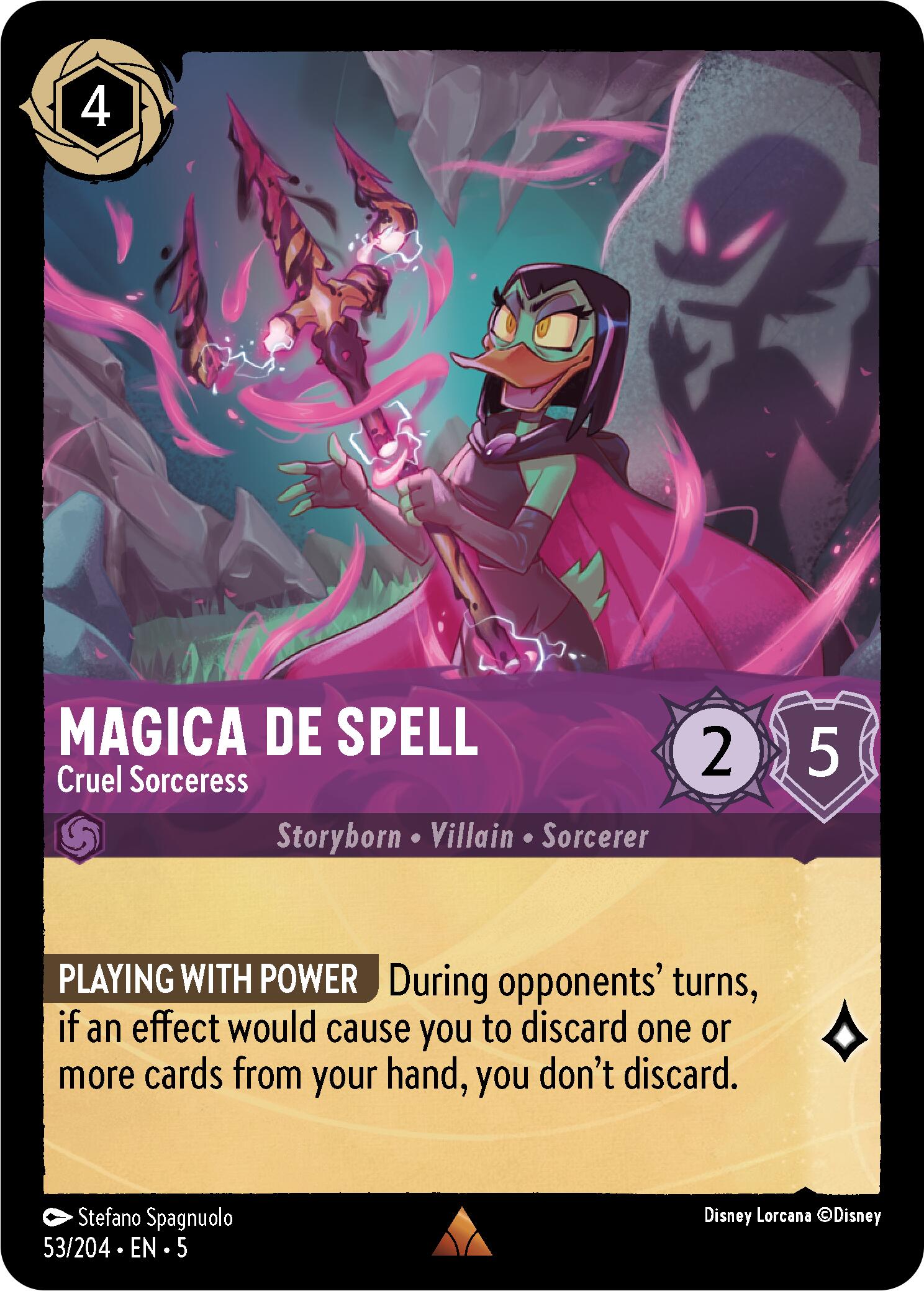 Magica De Spell - Cruel Sorceress (53/204) [Shimmering Skies] | Tabernacle Games