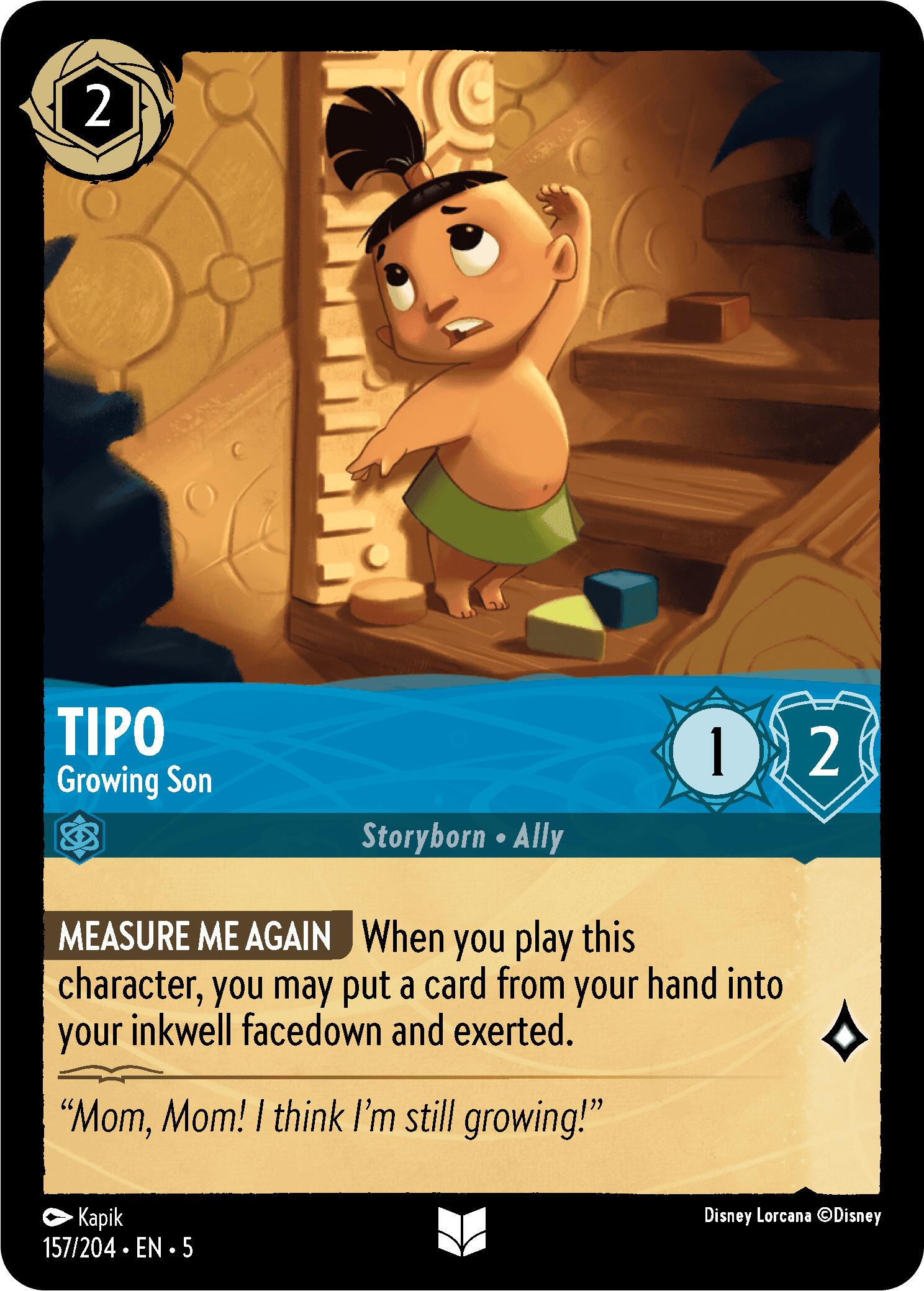 Tipo - Growing Son (157/204) [Shimmering Skies] | Tabernacle Games