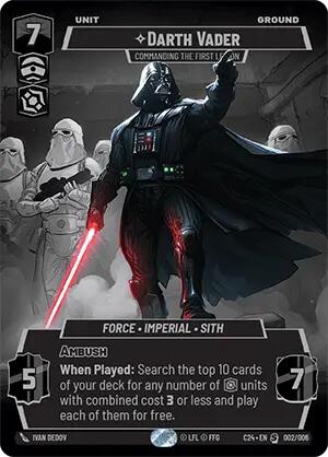 Darth Vader - Commanding the First Legion (002/006) (2024 Convention Exclusive) (002/006) [Miscellaneous] | Tabernacle Games