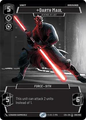 Darth Maul - Revenge at Last (006/006) (2024 Convention Exclusive) (006/006) [Miscellaneous] | Tabernacle Games