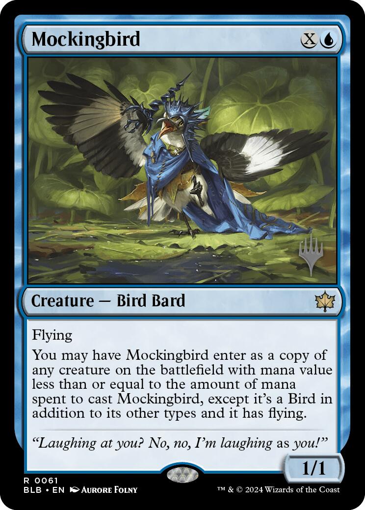 Mockingbird (Promo Pack) [Bloomburrow Promos] | Tabernacle Games