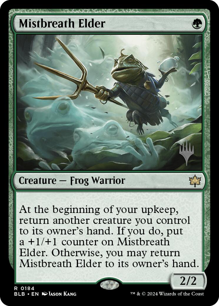 Mistbreath Elder (Promo Pack) [Bloomburrow Promos] | Tabernacle Games