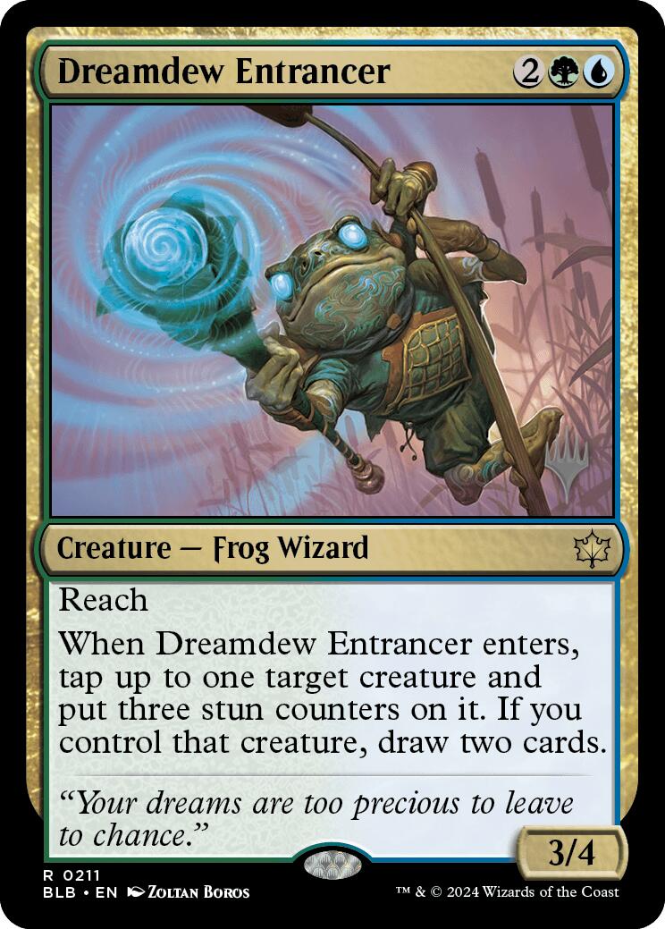 Dreamdew Entrancer (Promo Pack) [Bloomburrow Promos] | Tabernacle Games