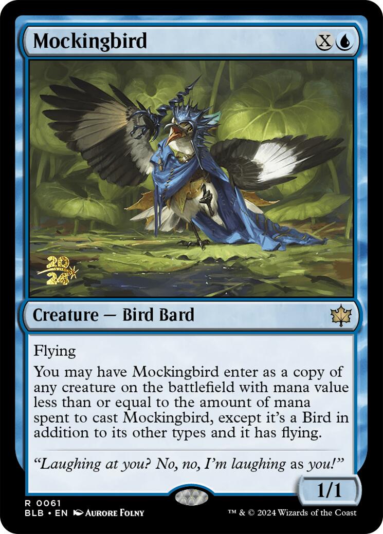 Mockingbird [Bloomburrow Prerelease Promos] | Tabernacle Games