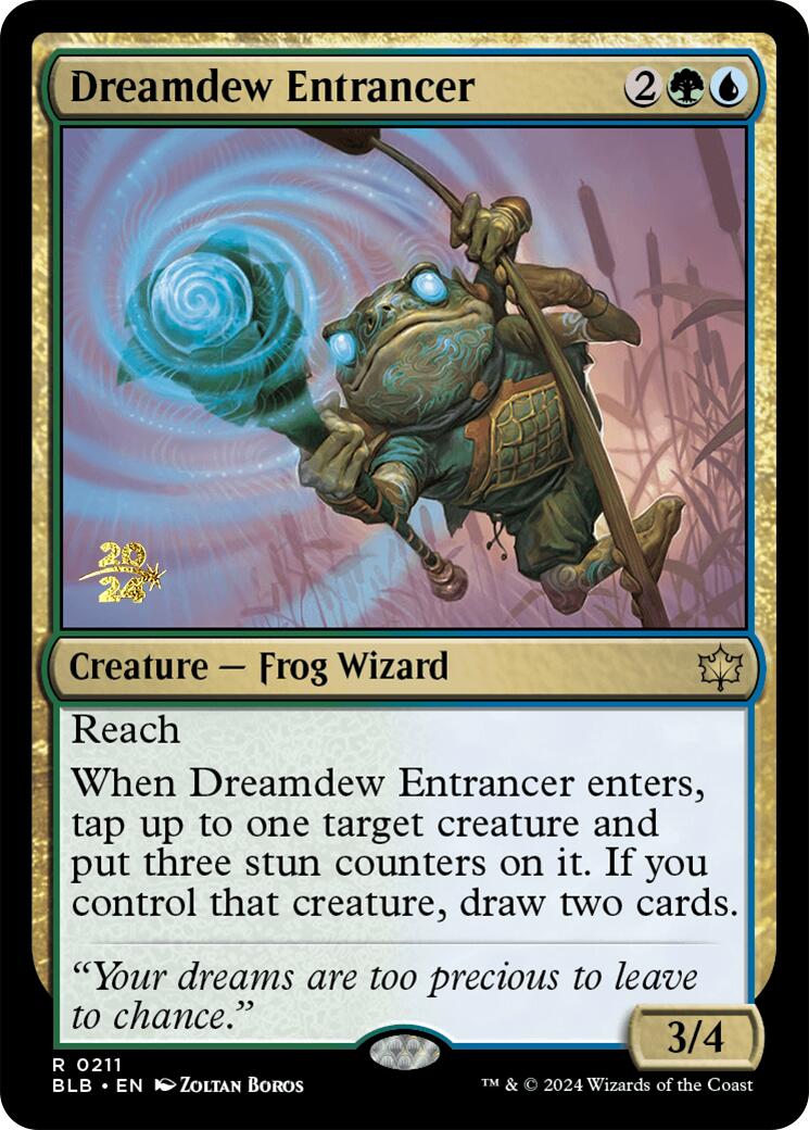 Dreamdew Entrancer [Bloomburrow Prerelease Promos] | Tabernacle Games