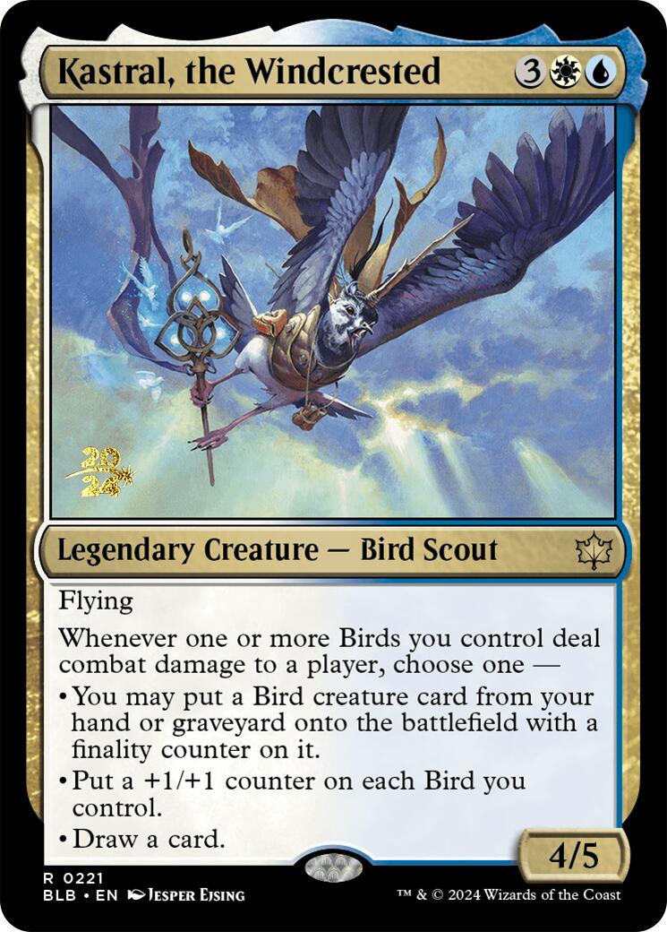 Kastral, the Windcrested [Bloomburrow Prerelease Promos] | Tabernacle Games