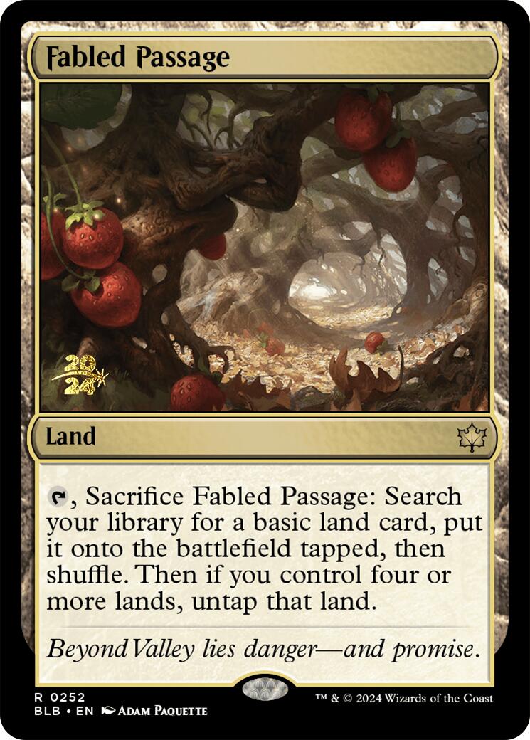 Fabled Passage [Bloomburrow Prerelease Promos] | Tabernacle Games