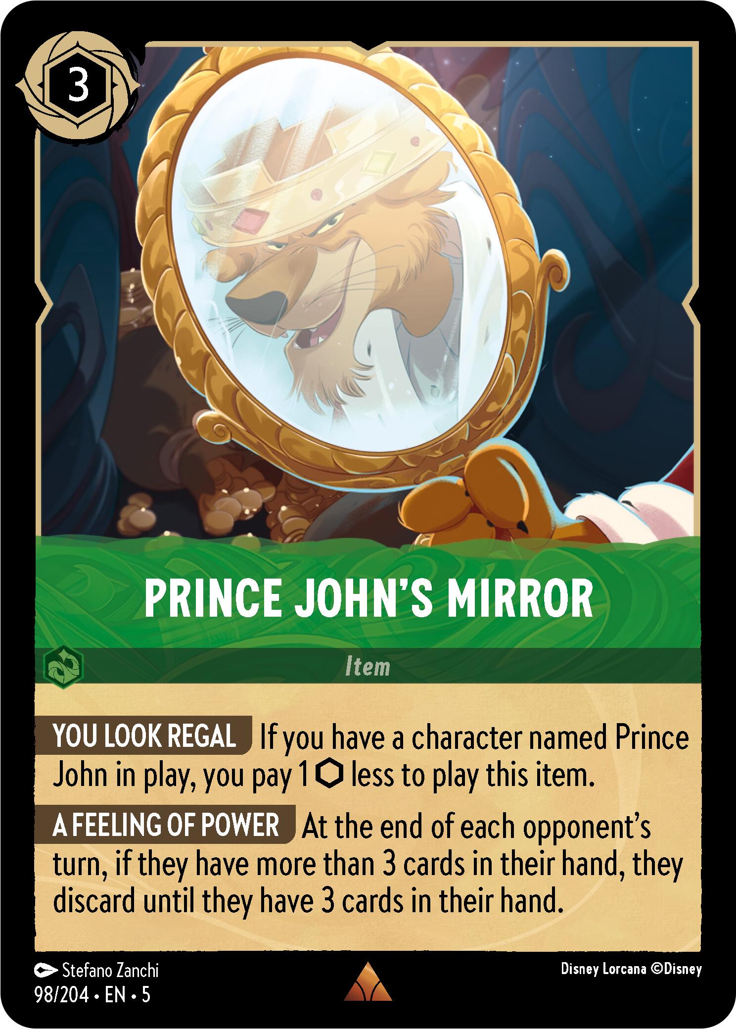 Prince John's Mirror (98/204) [Shimmering Skies] | Tabernacle Games